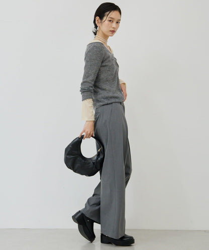 【套裝搭配適用】露肩針織衫