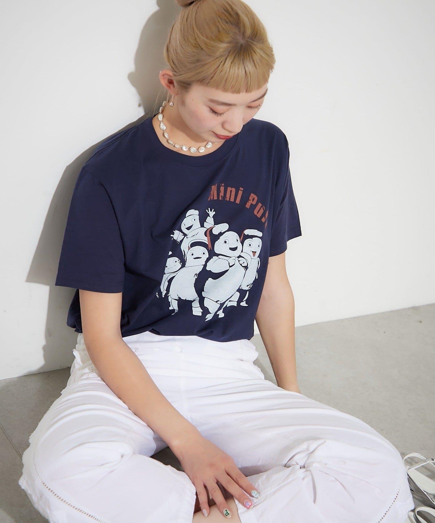 【捉鬼敢死隊】棉質T恤 海軍藍