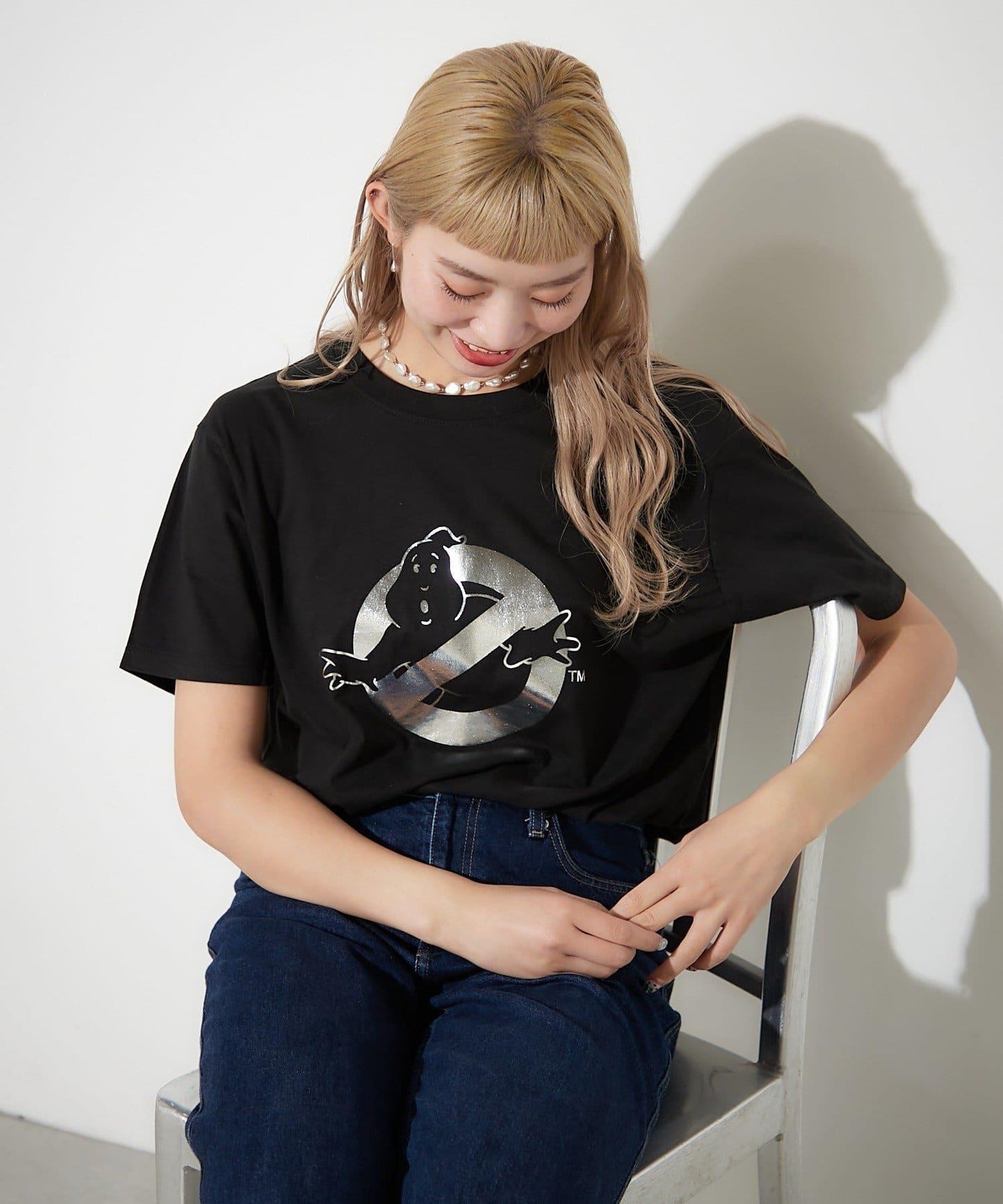 【捉鬼敢死隊】棉質T恤 黑色