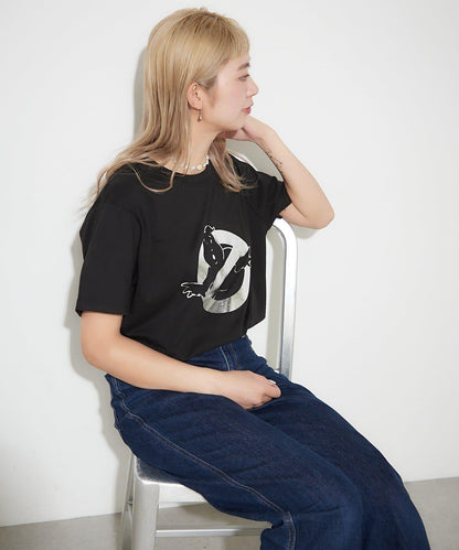 【捉鬼敢死隊】棉質T恤 黑色