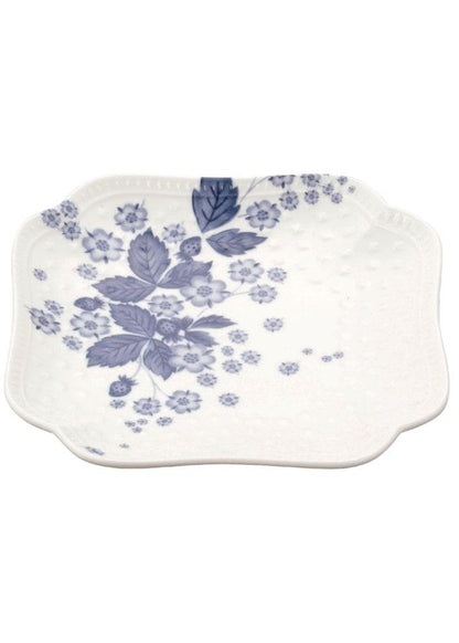 【Wedgwood】草莓之花靛藍小碟