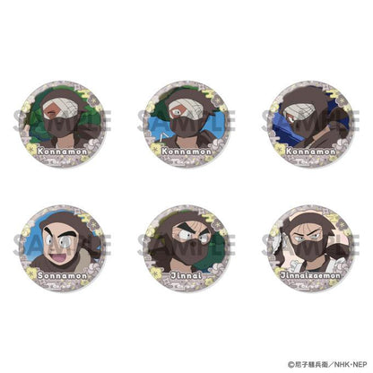 《忍者亂太郎》罐頭徽章套裝 -被討厭的忍者軍團的豐富選擇-