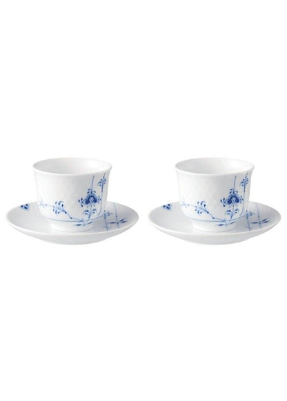 【皇家哥本哈根】藍色棕櫚雙人茶具套裝
