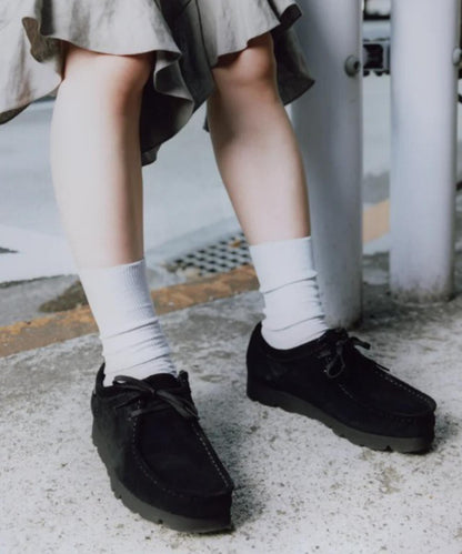 CLARKS/克拉克斯 WALLABEE GTX 女士高幫鞋
