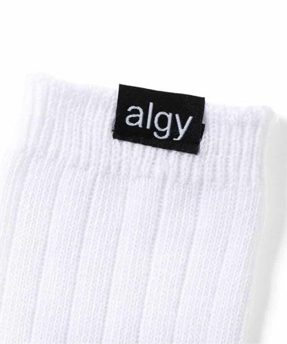 【抗菌防臭】algy標誌圖案舒適襪