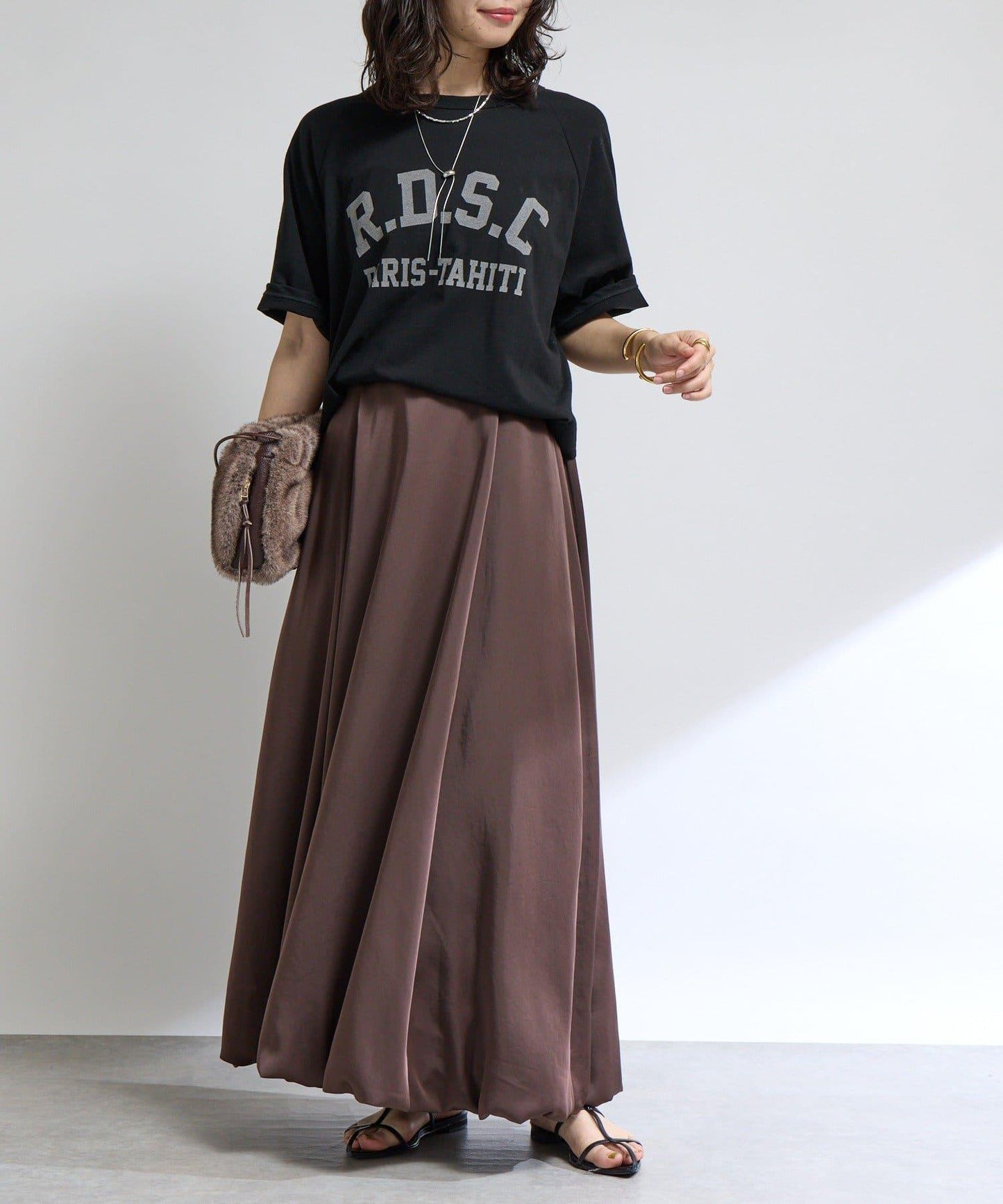 【提升季節氛圍】假毛繩提包