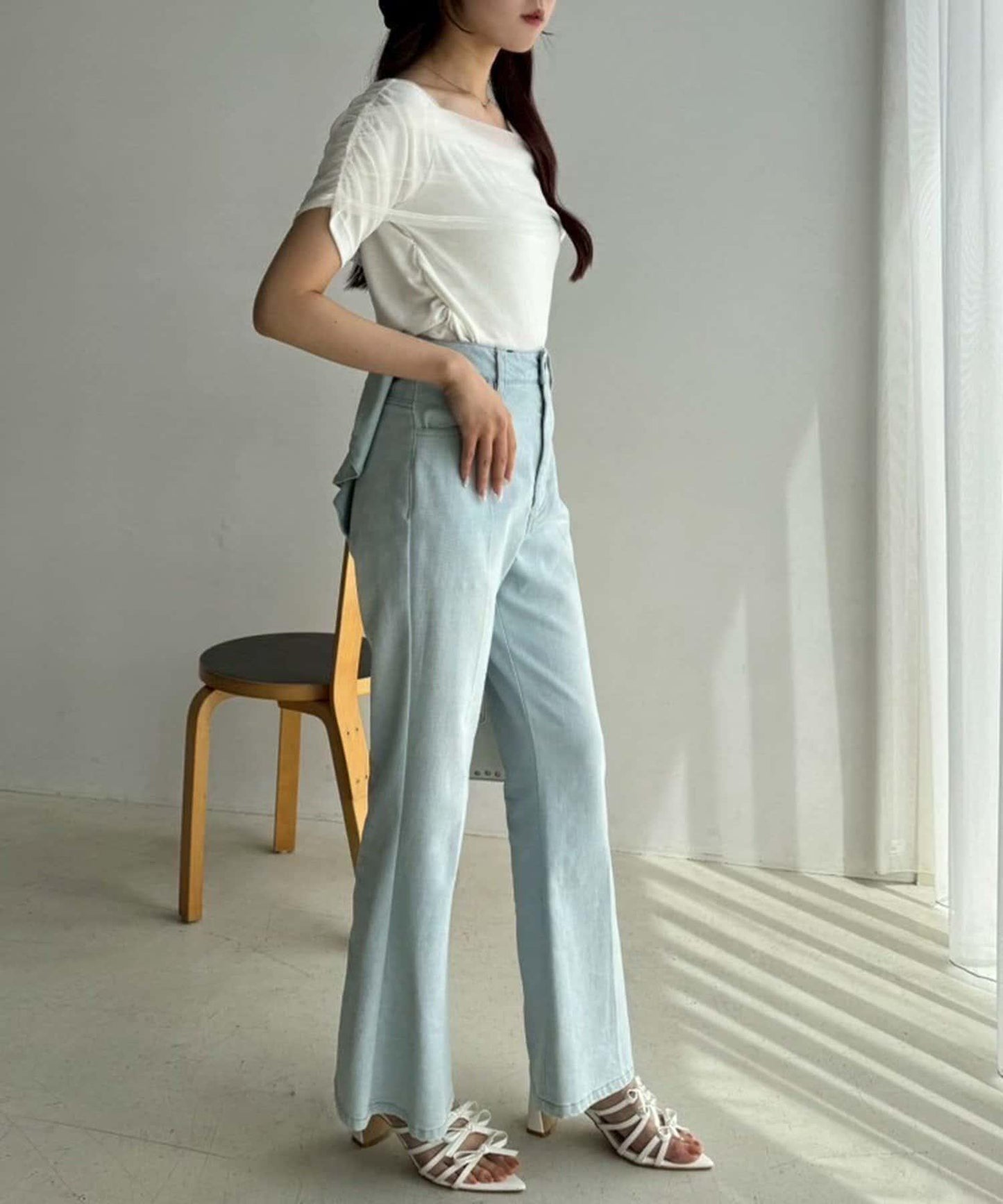 【一件接一件】露肩上衣