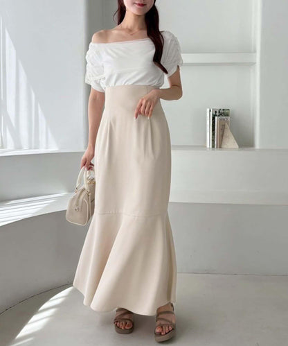 【一件接一件】露肩上衣