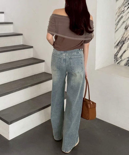 【一件接一件】露肩上衣