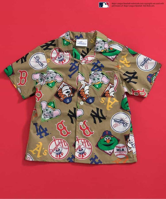 MLB 總紋襯衫