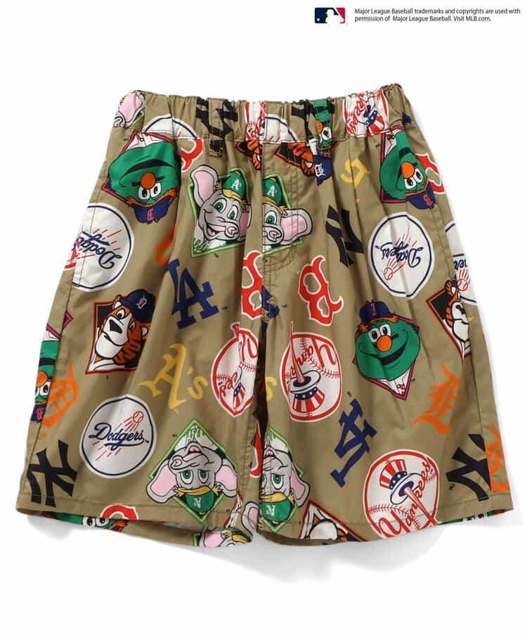 MLB 總紋短褲