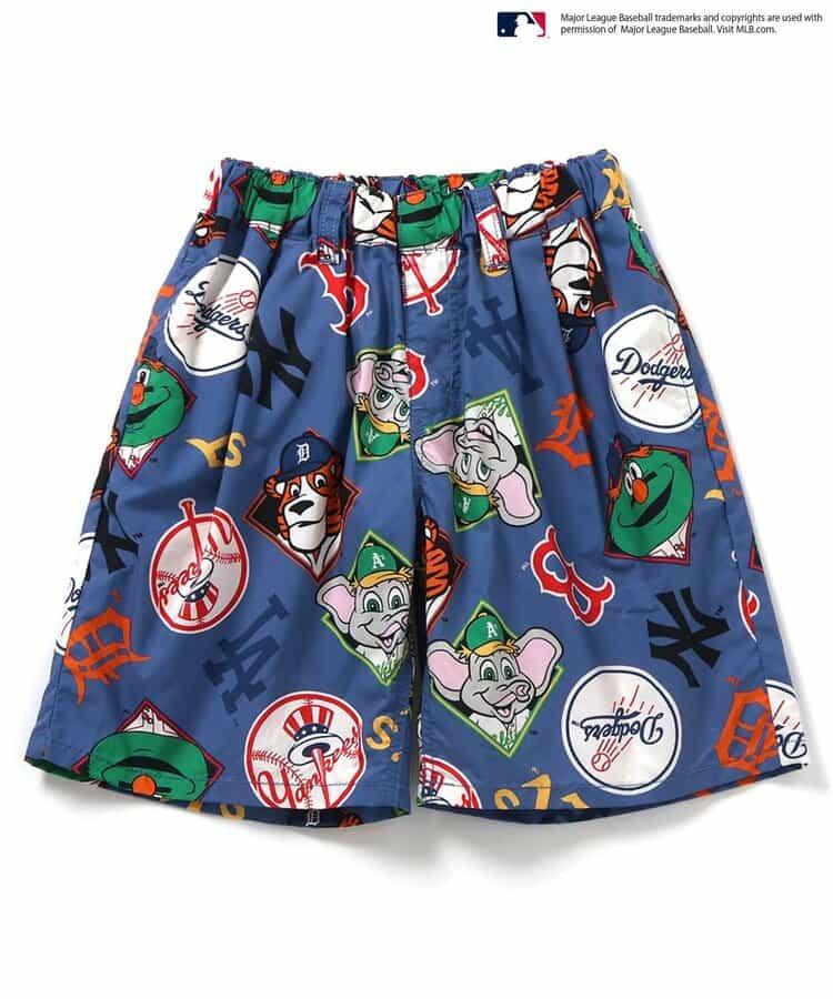 MLB 總紋短褲