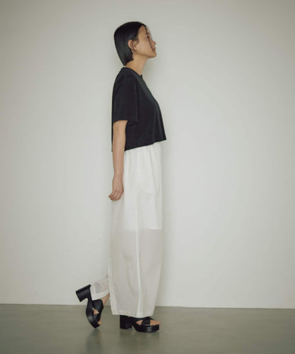 【自然風】透明尼龍緊身裙