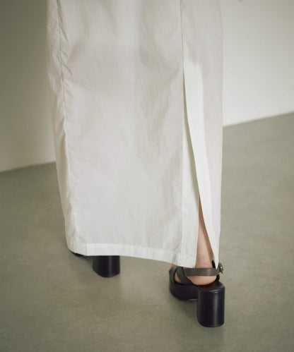 【自然風】透明尼龍緊身裙