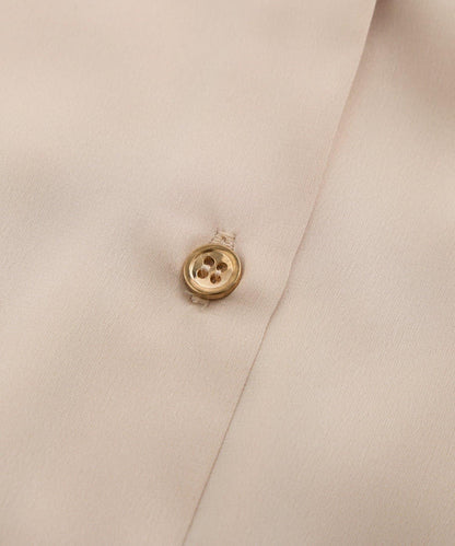 【美人顯瘦襯衫】輕瑩緞襯衫