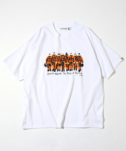 立領油印T恤 / CP25AW-FH001