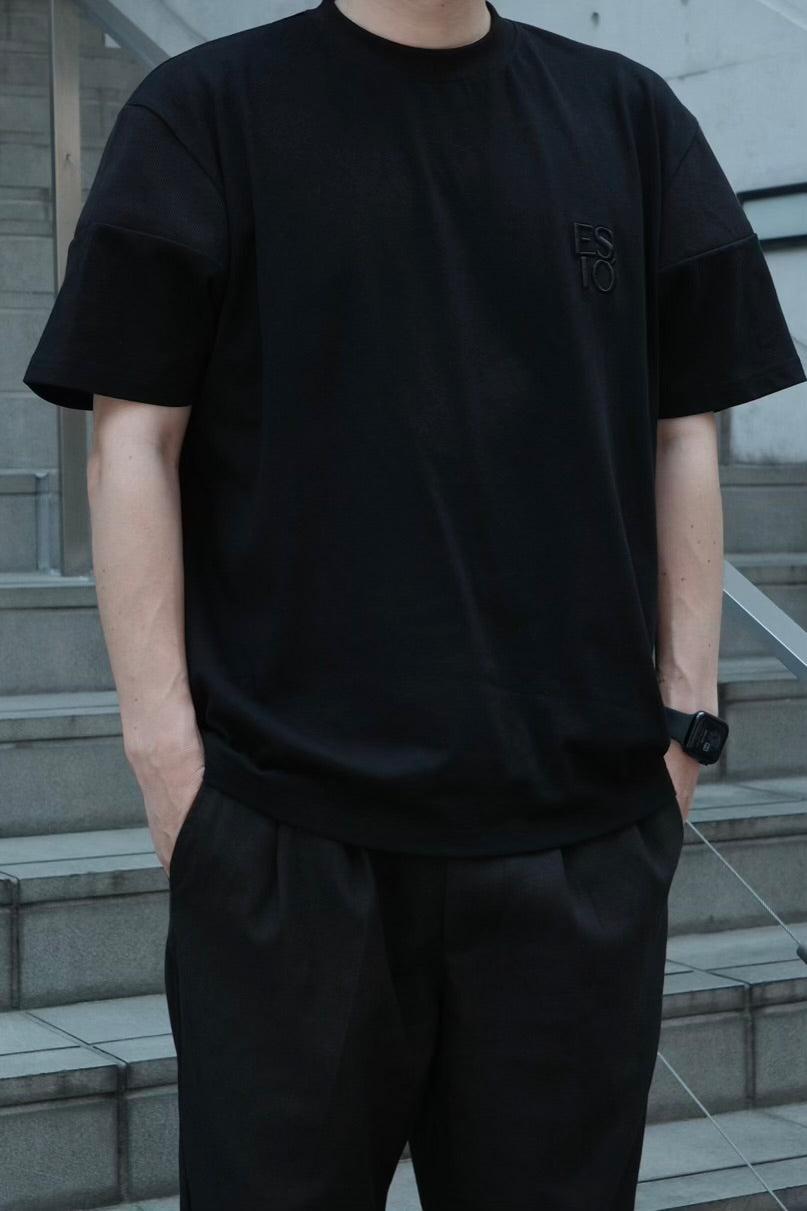 Emblem rib tee