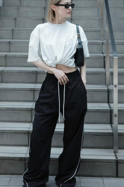 Emblem rib tee