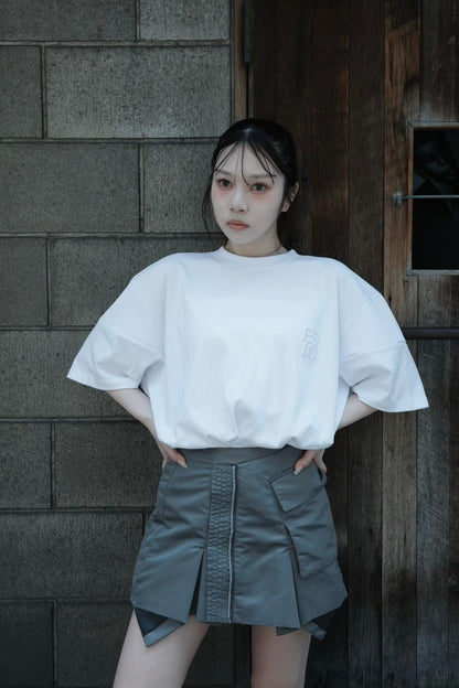 Emblem rib tee