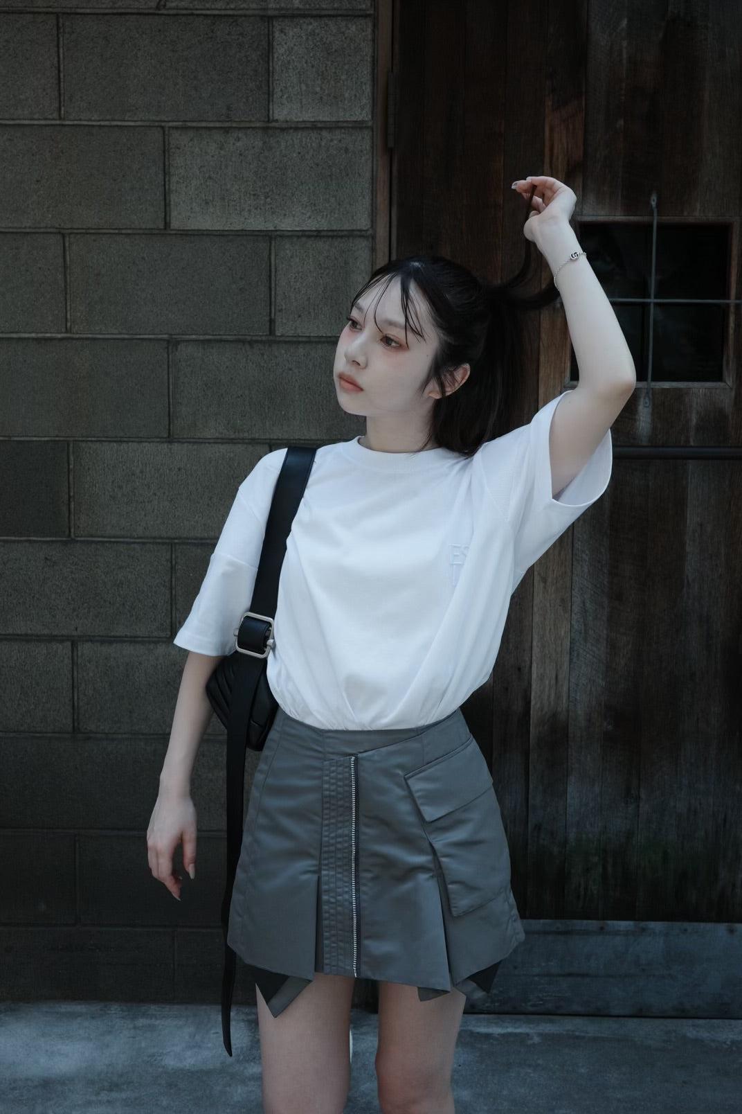 Emblem rib tee