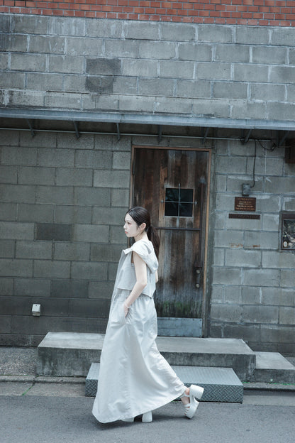 Nylon hoodie dress