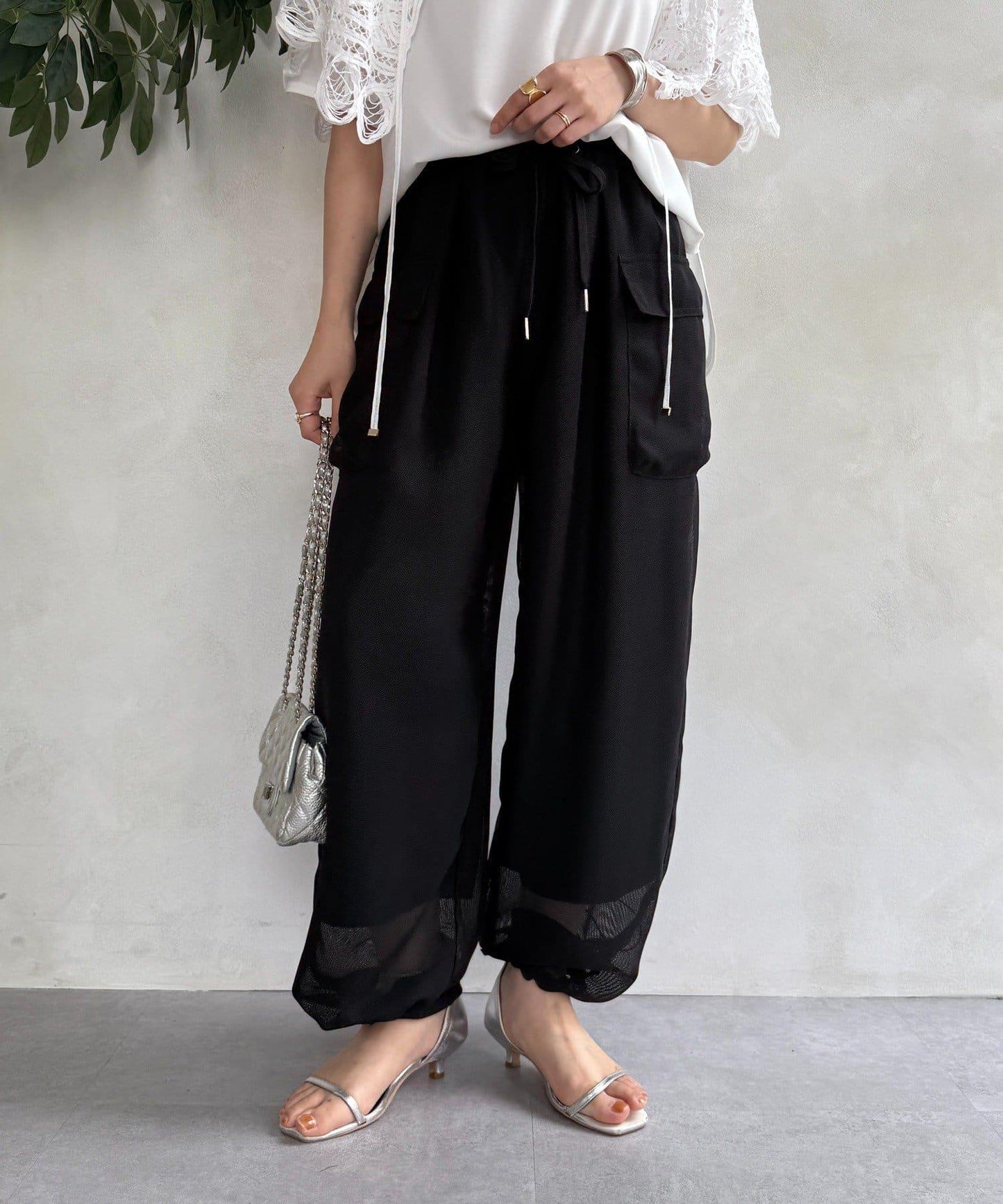 【WEB限定】メッシュカーゴパンツ