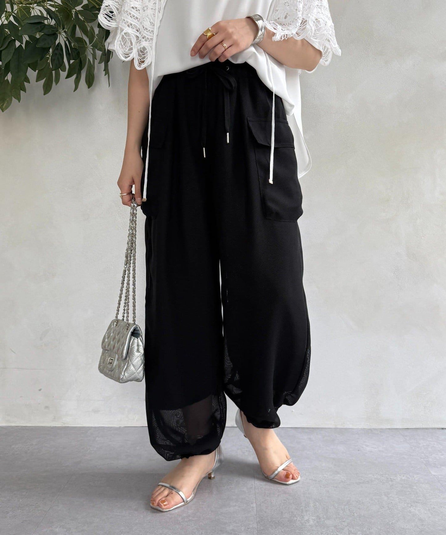 【WEB限定】メッシュカーゴパンツ