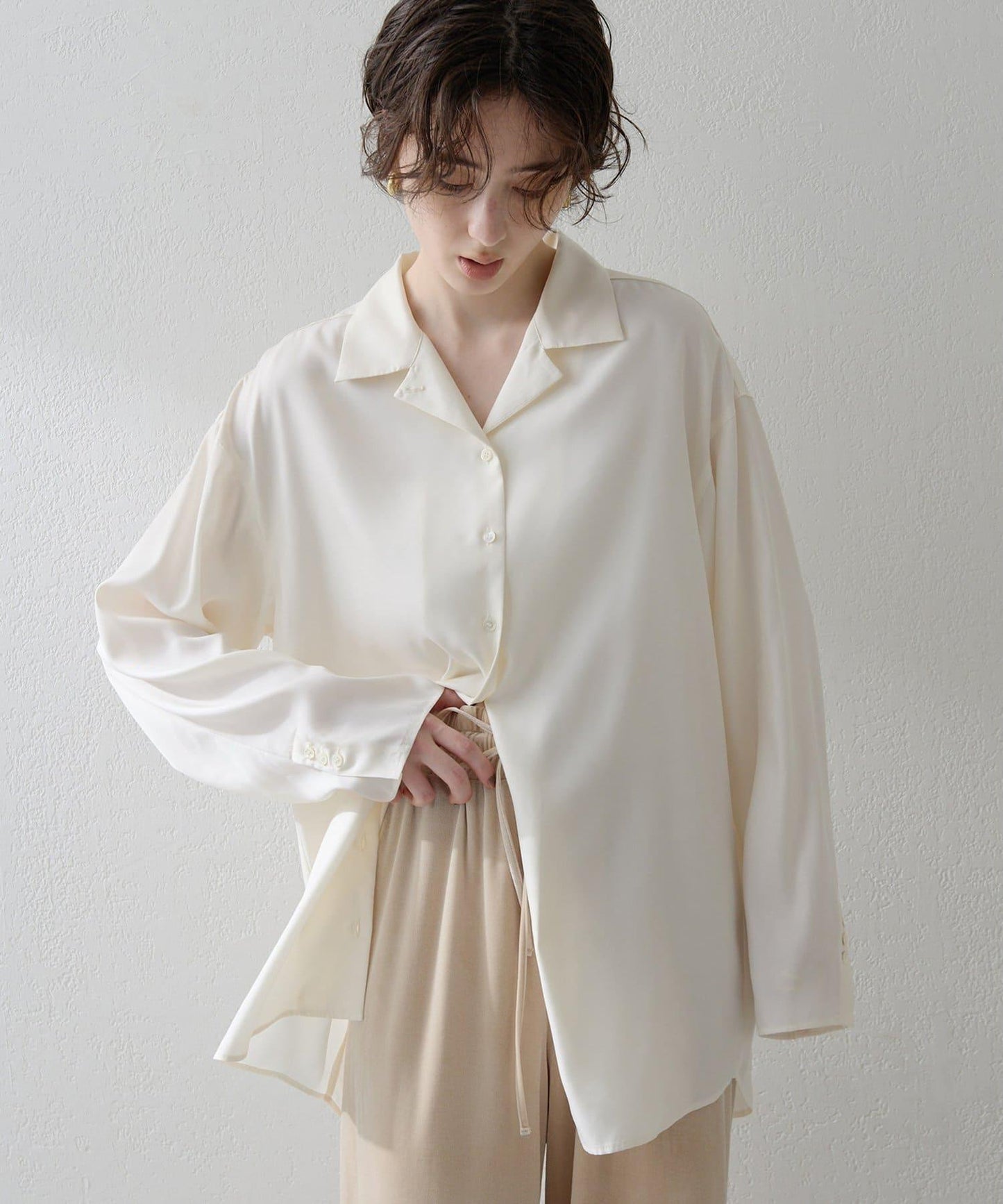 【THE PAUSE】纖維休閒襯衫