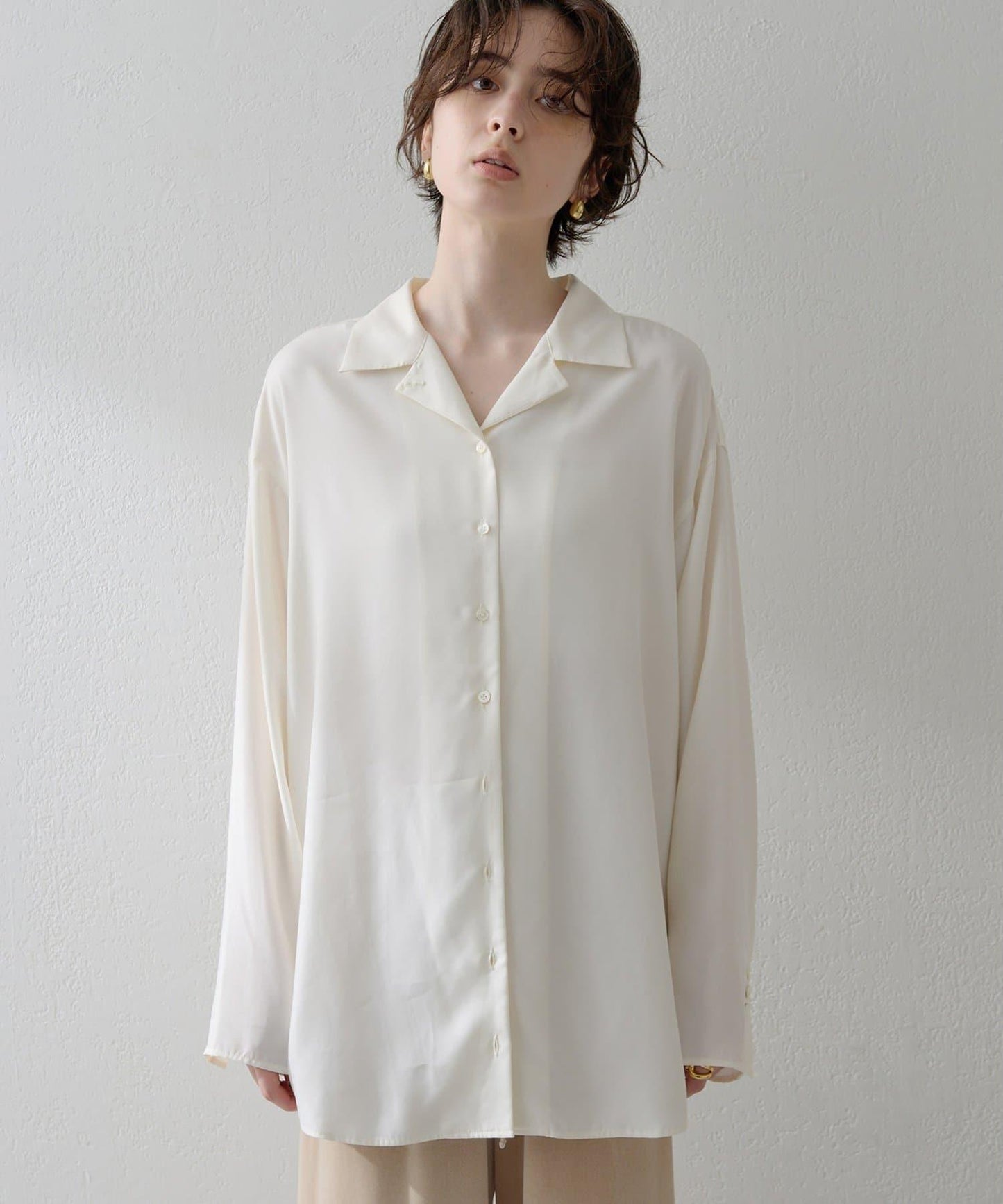 【THE PAUSE】纖維休閒襯衫