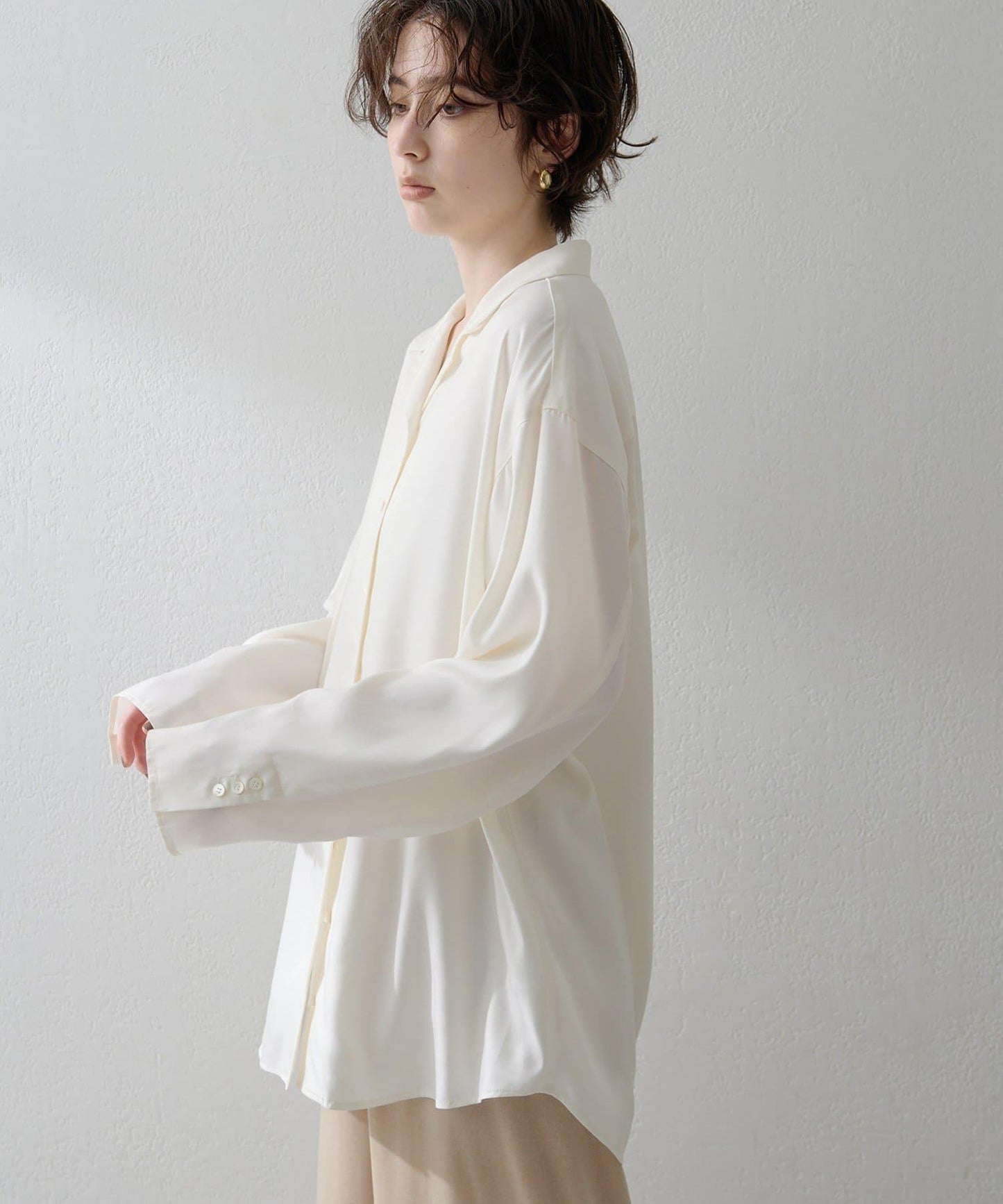 【THE PAUSE】纖維休閒襯衫