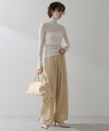 【THE PAUSE】羅紋高領套頭衫