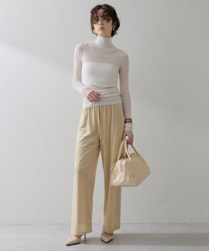 【THE PAUSE】羅紋高領套頭衫