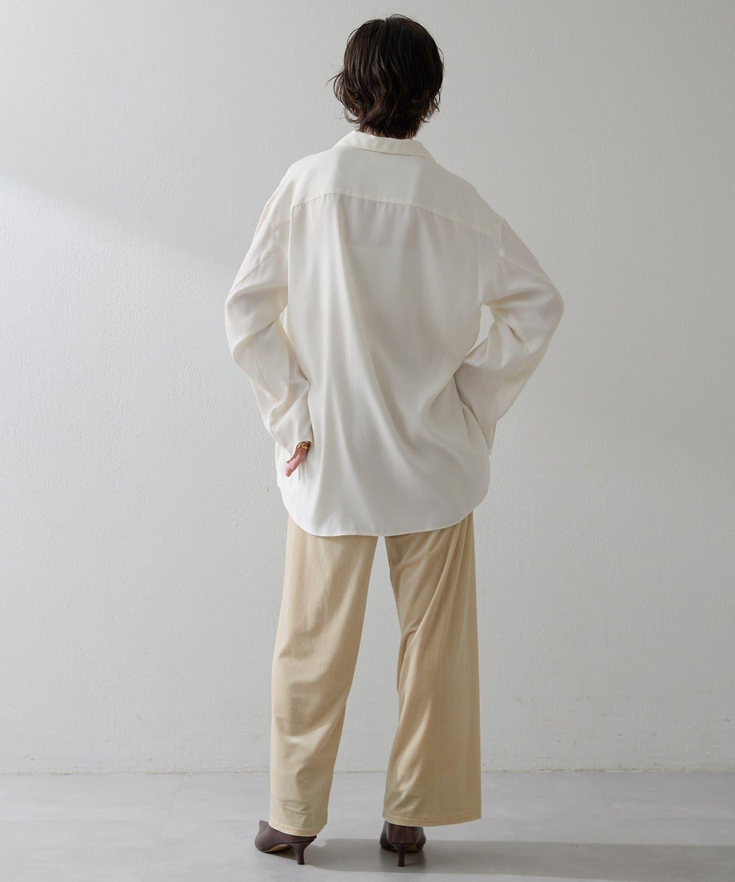 【THE PAUSE】纖維休閒襯衫