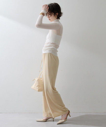 【THE PAUSE】羅紋高領套頭衫