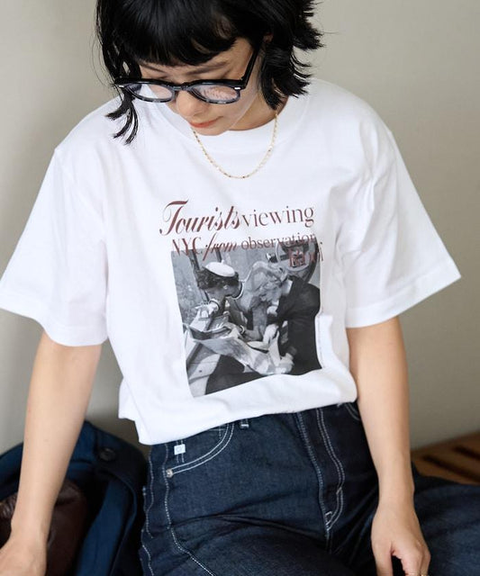 Autumn Girls photo Tシャツ