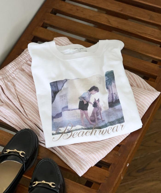 Autumn Kids photo Tシャツ