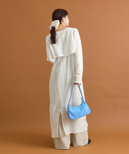 【mystic】透視吊帶連衣裙