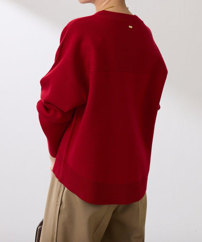 【人氣系列】仿羊毛圓下襬針織衫