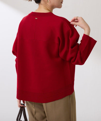 【人氣系列】仿羊毛圓下襬針織衫