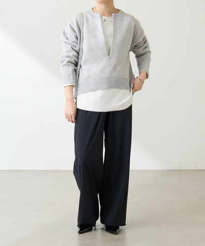 【人氣系列】仿羊毛圓下襬針織衫