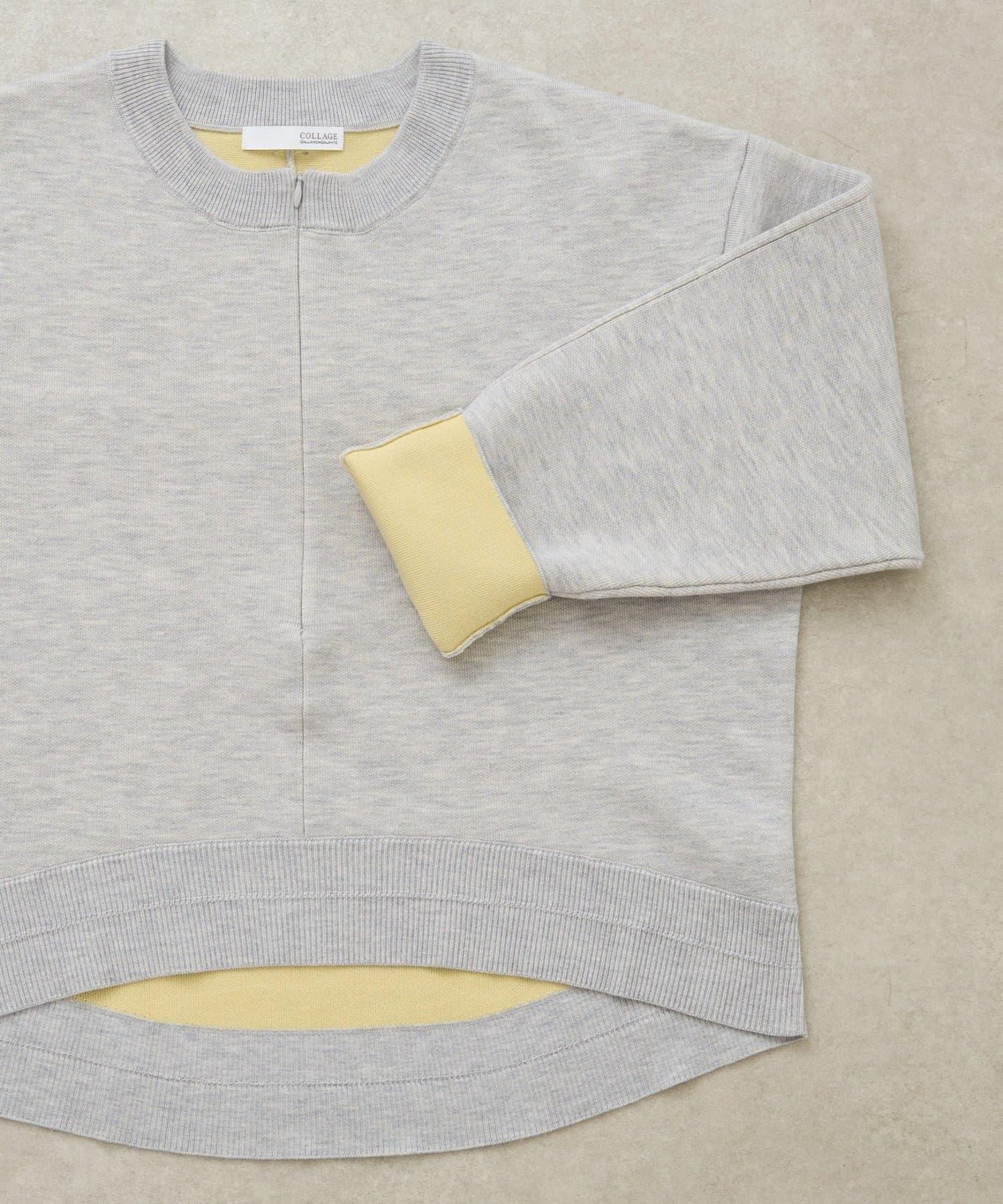 【人氣系列】仿羊毛圓下襬針織衫