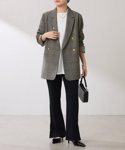 【冰感/彈性】袖釦圓領T恤