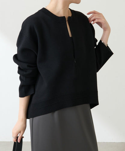 【人氣系列】仿羊毛圓下襬針織衫