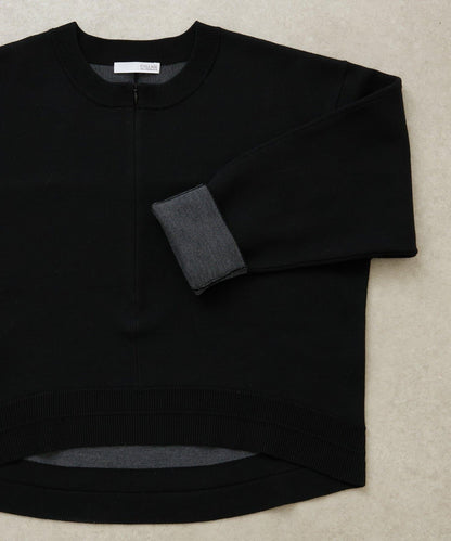 【人氣系列】仿羊毛圓下襬針織衫