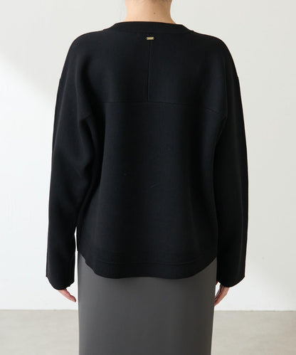 【人氣系列】仿羊毛圓下襬針織衫