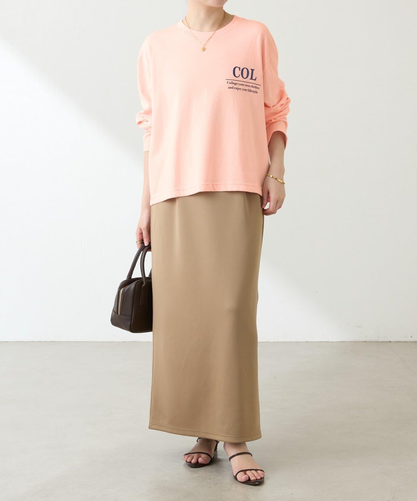 【大人のロゴT】COLLAGEロゴロンT