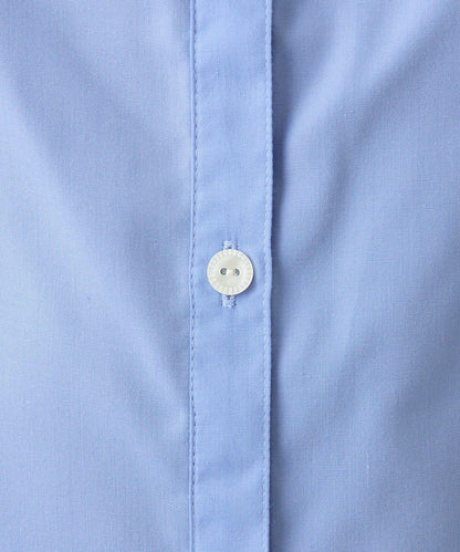 【可改變領口設計】領口褶皺襯衫