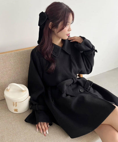 【復古風】S/M尺寸中長款大衣