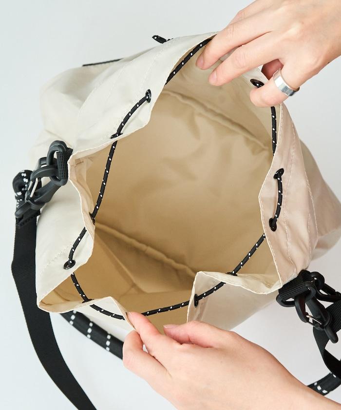 別注 アウトポケット 巾着 2way バッグ【限定展開】