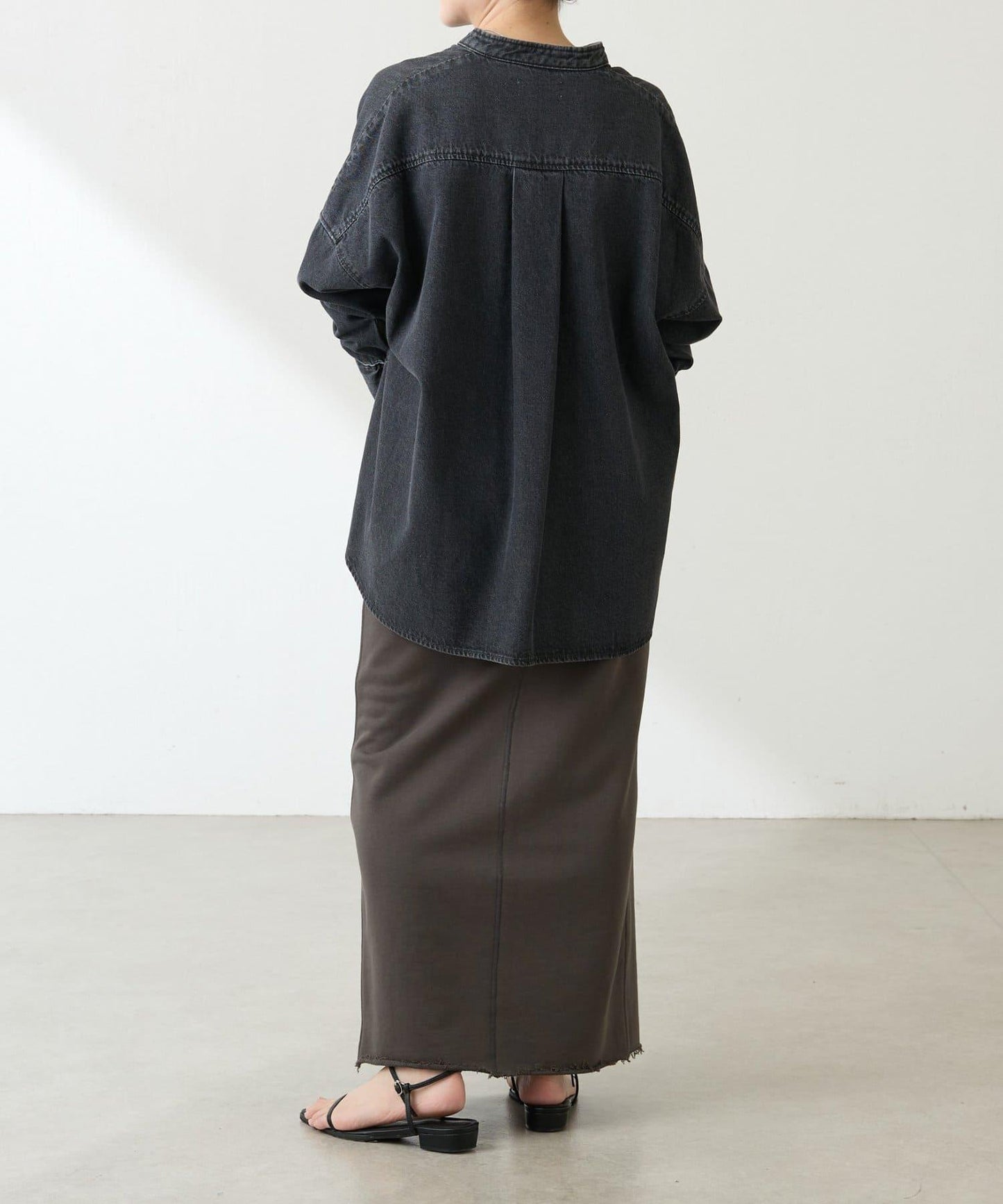 【楽ちんスカート◎】スウェットロゴスカート